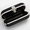 Alexander Mcqueen Classic Skull Box Clutch in Black - Lyst