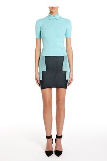 Alexander Wang Technical Short Sleeve Polo - Lyst