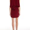 Alexander Wang Duffle Bag Shirt Dress with Open Back in Red (berry) - Lyst