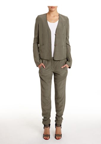  Reconstructed Blazer Withbutterfly Back 
