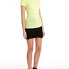 Alexander Wang Rayon Poly Mesh Tee in Green (lemongrass) - Lyst