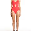 Alexander Wang Track Swimsuit in Red (persimmon) - Lyst