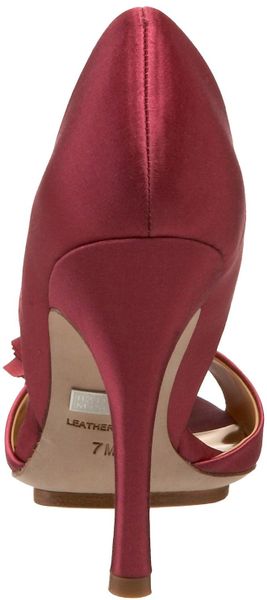 badgley mischka open toe