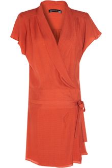 Balenciaga Wrap Dress - Lyst