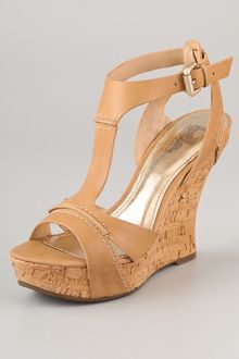 Belle By Sigerson Morrison Celsa Wedge Sandals - Lyst