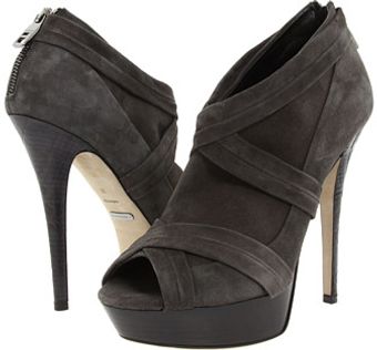 Burberry Suede Platform Shoes - Lyst