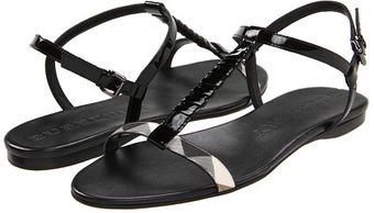 Conyers Nova Check Patent Leather Sandals 