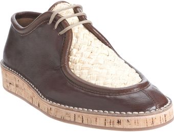 Burberry Woven Loafer - Lyst