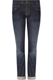 Current/Elliott The Roller Mid-rise Boyfriend-fit Jeans - Lyst