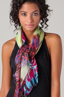 Cut25 Honey Comb Print Scarf - Lyst