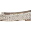 Delman Faye Ballet Flats in Beige (c) - Lyst