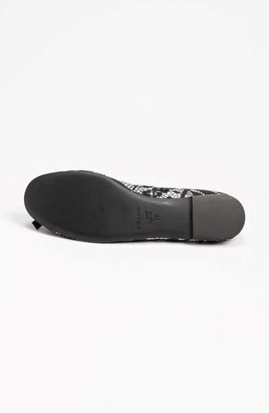 dolce and gabbana lace flats