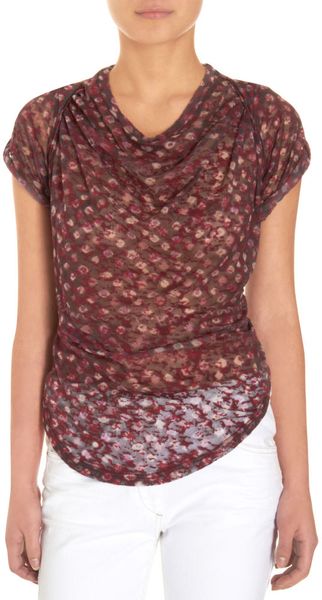 Etoile Isabel Marant Xilo Blouse - Lyst