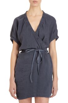 Etoile Isabel Marant Wrap Dress - Lyst