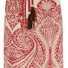 Etro PaisleyPrint Silk Skirt in Red - Lyst