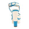 Giuseppe Zanotti Wedge Sandals in Blue (n) - Lyst