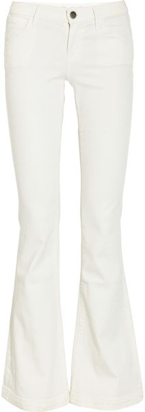 Goldsign Clio Low-rise Flared Jeans - Lyst