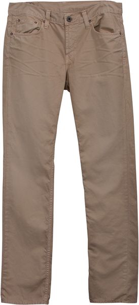 J Brand J Brand Kane Slim Straight Artisan Twill in Beige for Men - Lyst