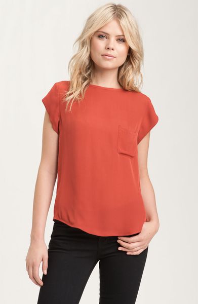 Joie Rancher Top in Orange (paprika) - Lyst