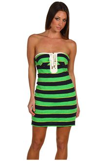 Juicy Couture French Stripe Bustier Dress - Lyst
