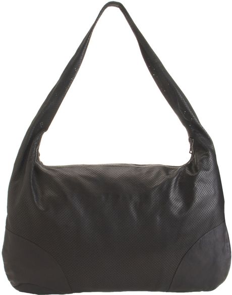 L'agence Top Zip Hobo in Black - Lyst