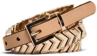 Mango Leather Belt - Lyst
