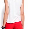 Mango Sheer Top in White (bp) - Lyst