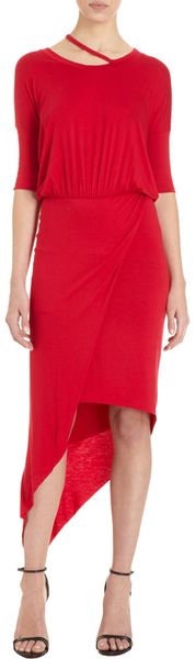 Asymmetrical Hem Dress 