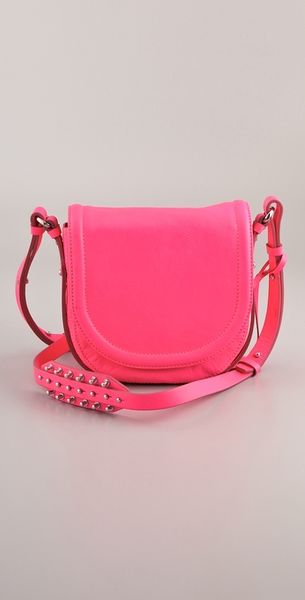 Mcq By Alexander Mcqueen Amwell Mini Cross Body Bag in Pink - Lyst