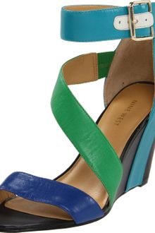 Nine West Pitera Wedge Sandal - Lyst