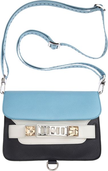 Proenza Schouler Ps11 Mini Classic in Blue (multi) - Lyst