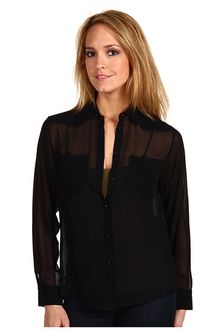 See By Chloé Curved Hemline Top - Lyst