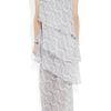 Thomas Wylde Printed Silkchiffon Dress in White - Lyst