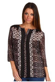 Tibi Cobweb Lace Easy Blouse - Lyst