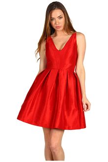 Z Spoke by Zac Posen Str Taffeta V Dress - Lyst