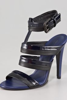 Bottega Veneta Ankle-strap Cage Sandal - Lyst