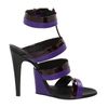Bottega Veneta Sandal Heels in Blue (v) - Lyst