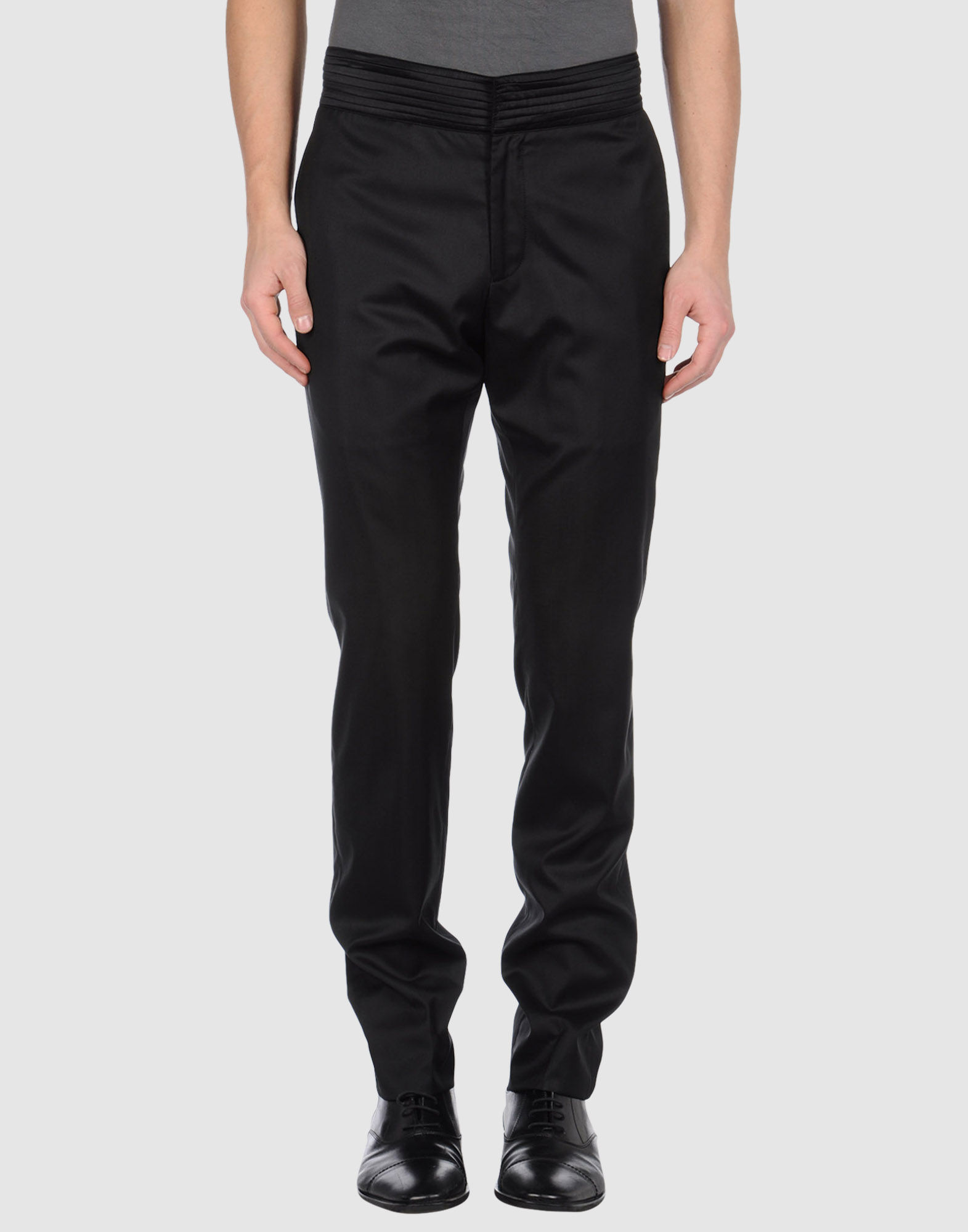 armani pants black