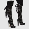 Roberto Cavalli High Heeled Boots in Black - Lyst