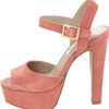 Steve Madden Womens Dynemite Sandal in Pink (coral suede) - Lyst