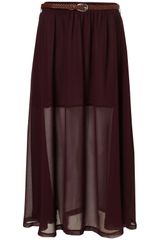 Topshop Maggie Skirt By Goldie**