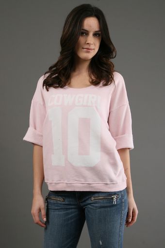  Cowgirl Sweater in Ghost Pink 