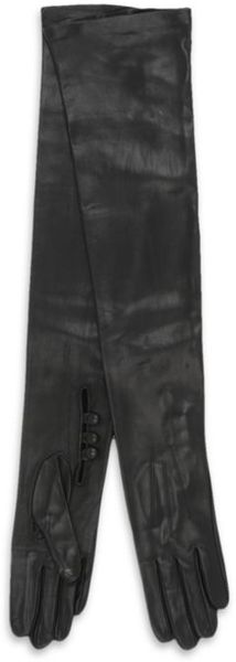 Dents Long Leather Gloves - Lyst
