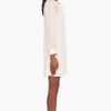 A.p.c. Silk Tunic Robe in Beige - Lyst