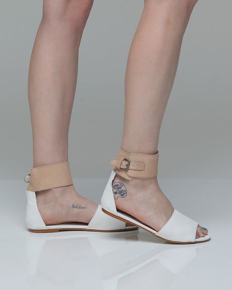 Cheap Monday Saviour Sianii in White (tan) - Lyst