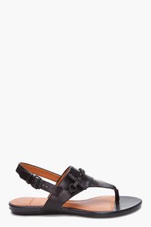 Givenchy Black Virginia Obsedia Sandals - Lyst