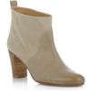 Maison Martin Margiela Printed Suede Ankle Boots in Gray (cream) - Lyst