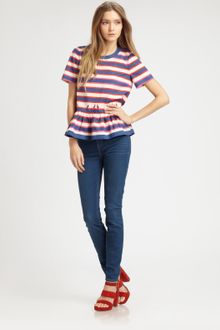 Marc By Marc Jacobs Flavin Stripe Top - Lyst