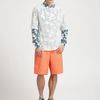 Richard Chai Relaxed Heavy Twill Shorts in Orange for Men - Lyst