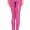 Roberto Cavalli Lowrise Skinny Leather Pants in Purple (magenta) - Lyst